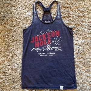Women’s tank top with racer back.